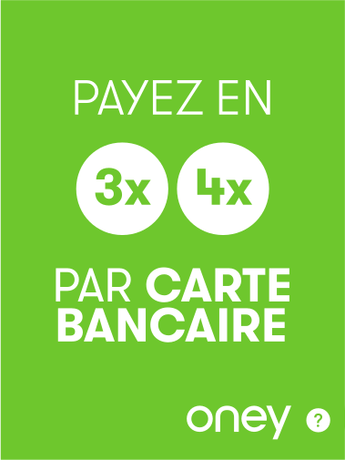 Paiement en 3x ou 4x avec Oney